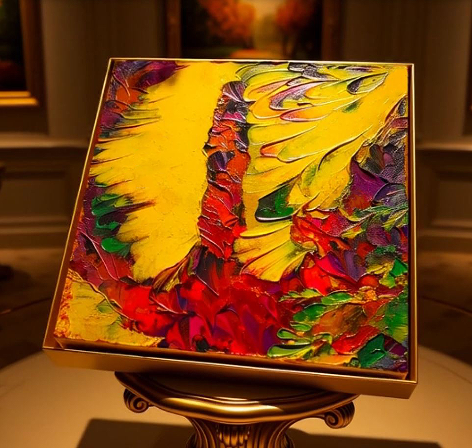 Autumn (Phygital Mosaic Project 2022) by Artist Matt Vegh