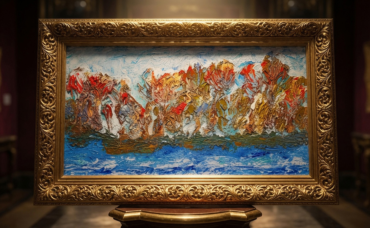A Riverscape of Spirits by Artist Matt Vegh