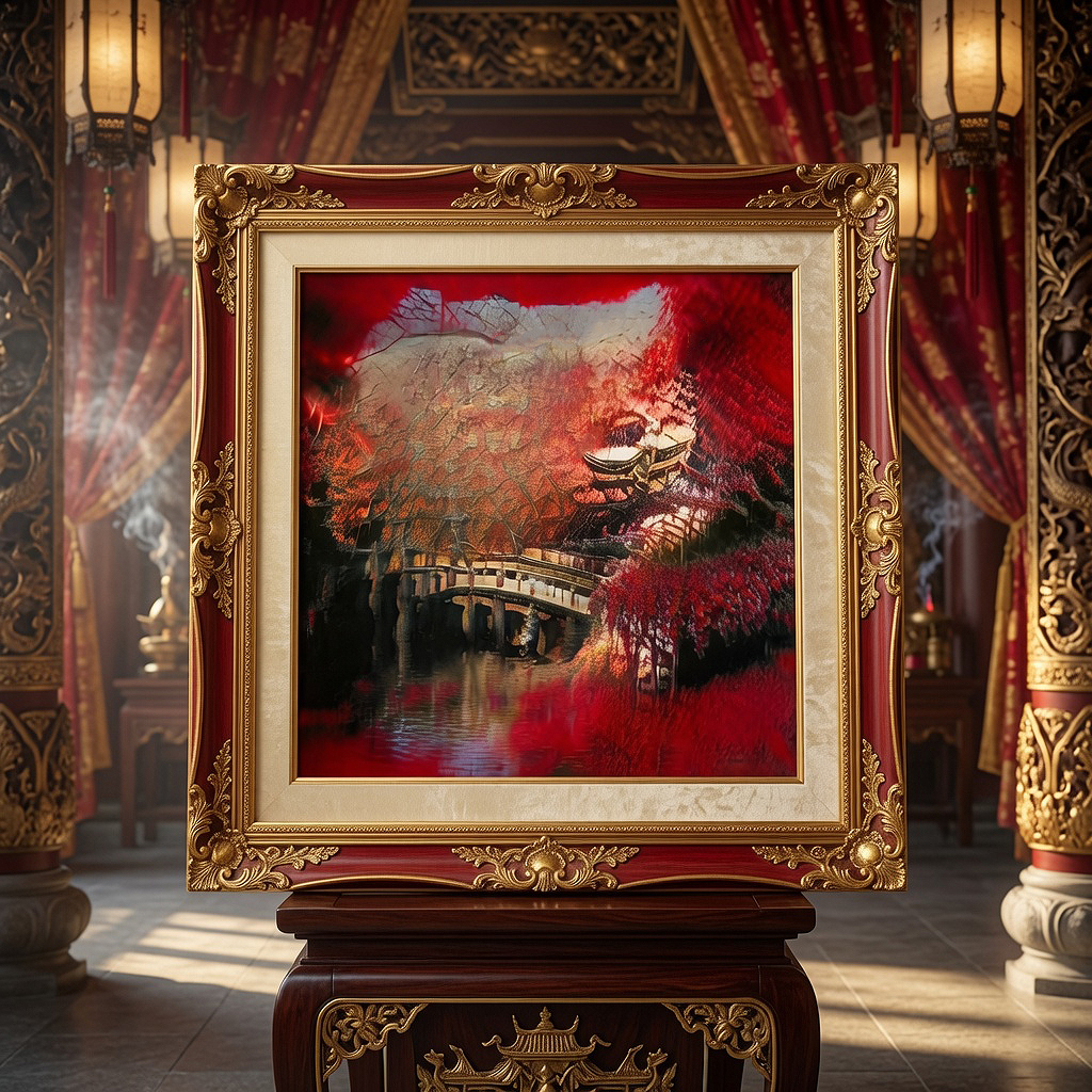 The Crimson Temple by Theodore Vale