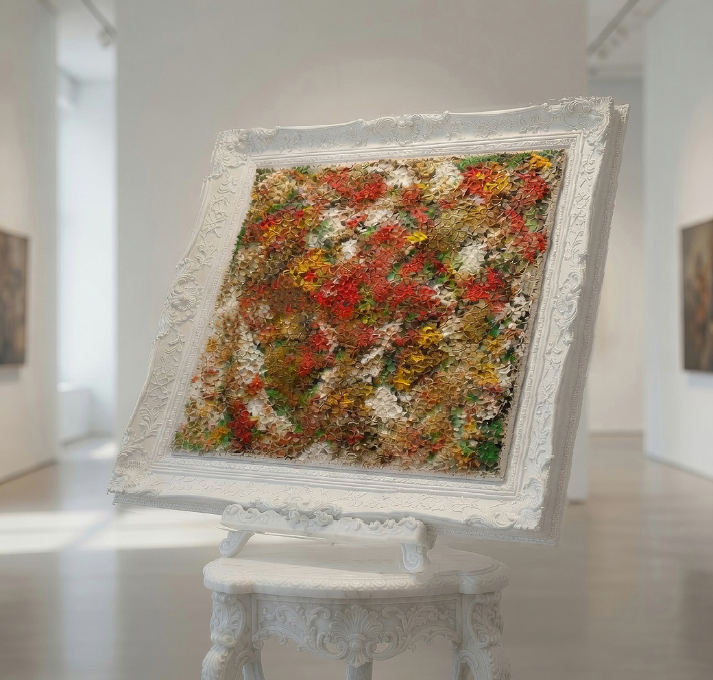 Floral Abstract One (2015) by Matt Vegh