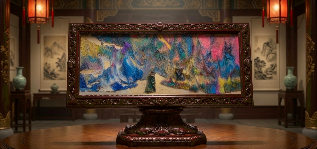 Chinese Landscape by Matt Vegh