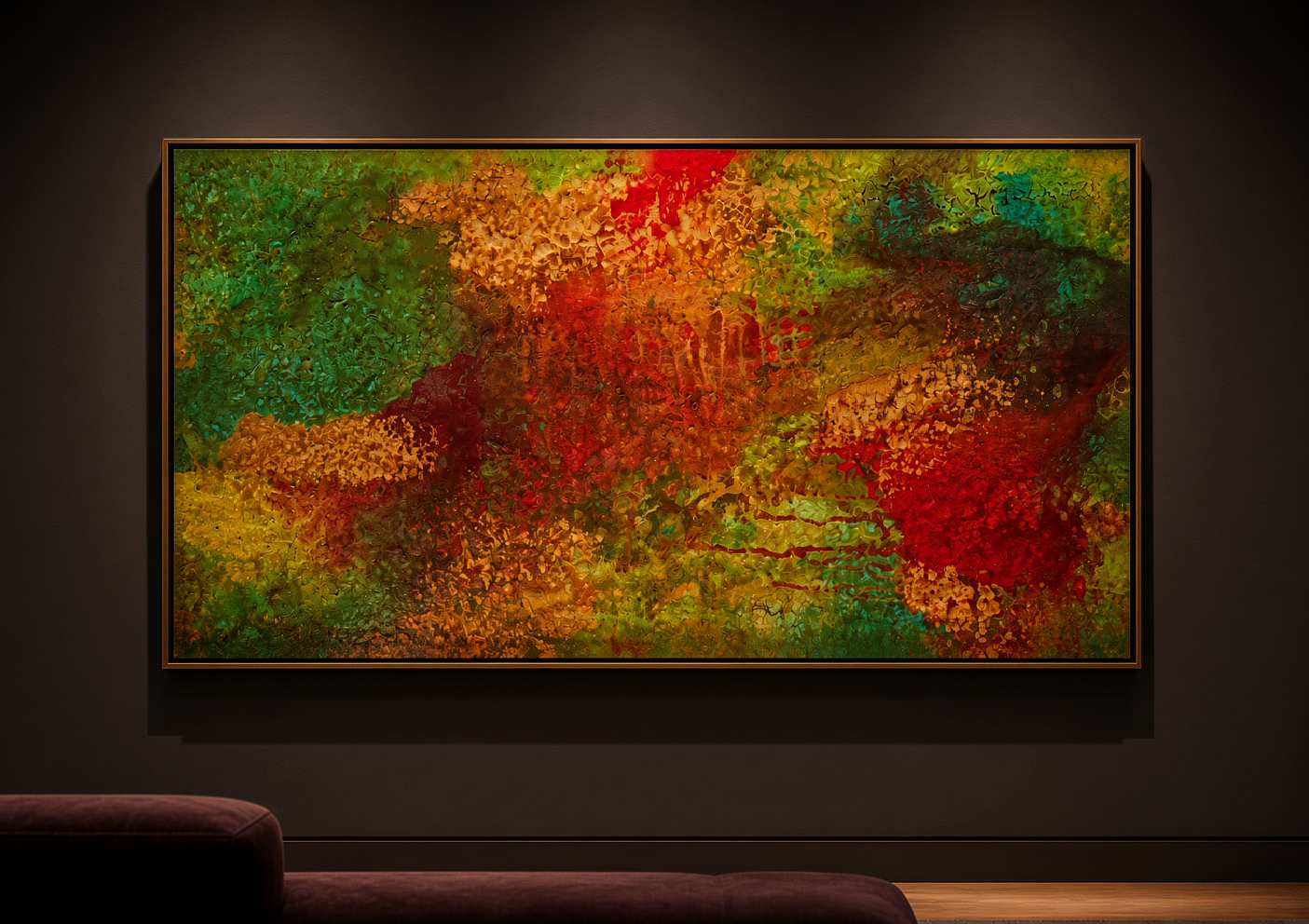 Large Format Layered Acrylic (Untitled) by Matt Vegh