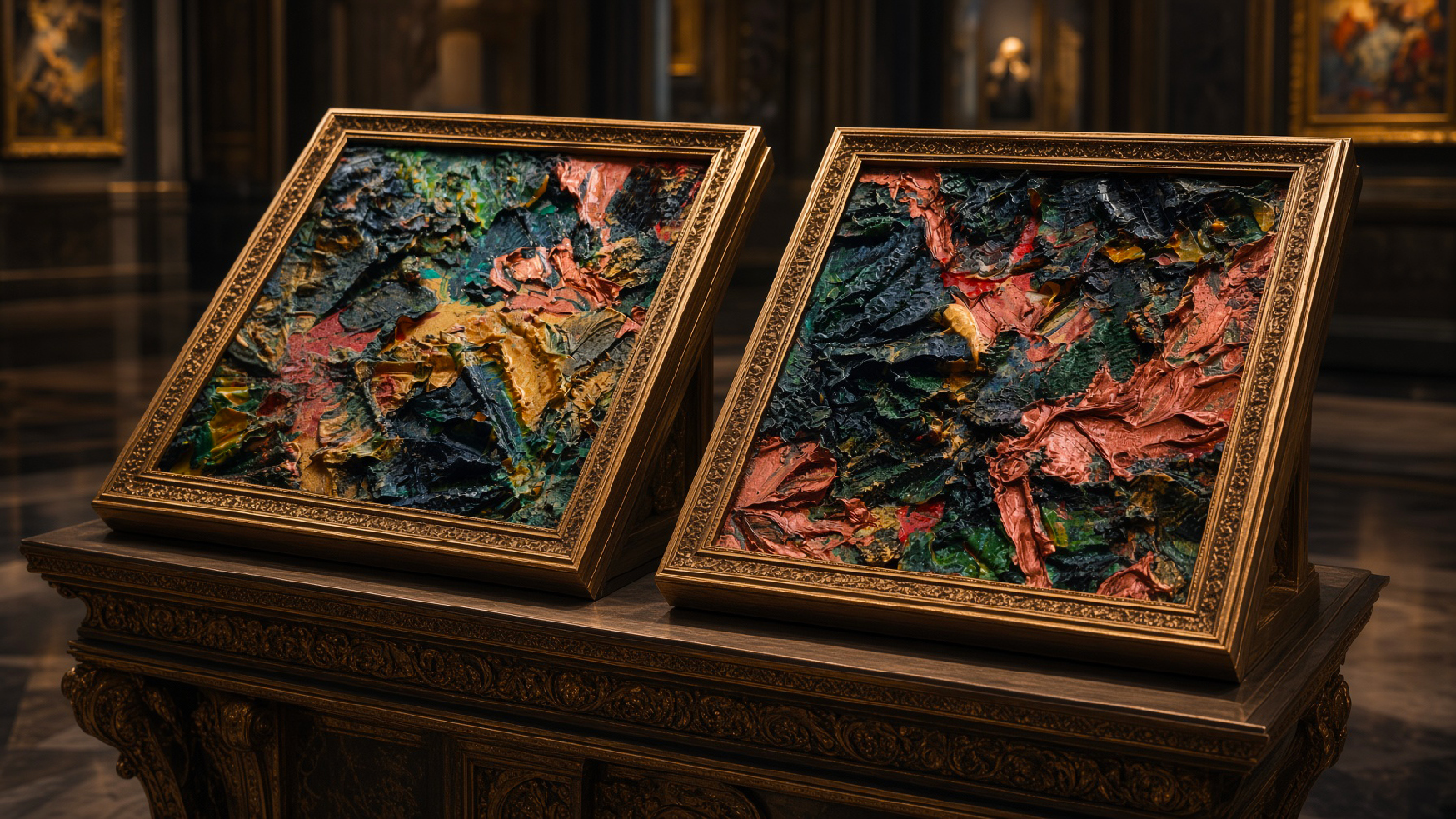 Eternal Gardens #1 and #2 by Matt Vegh