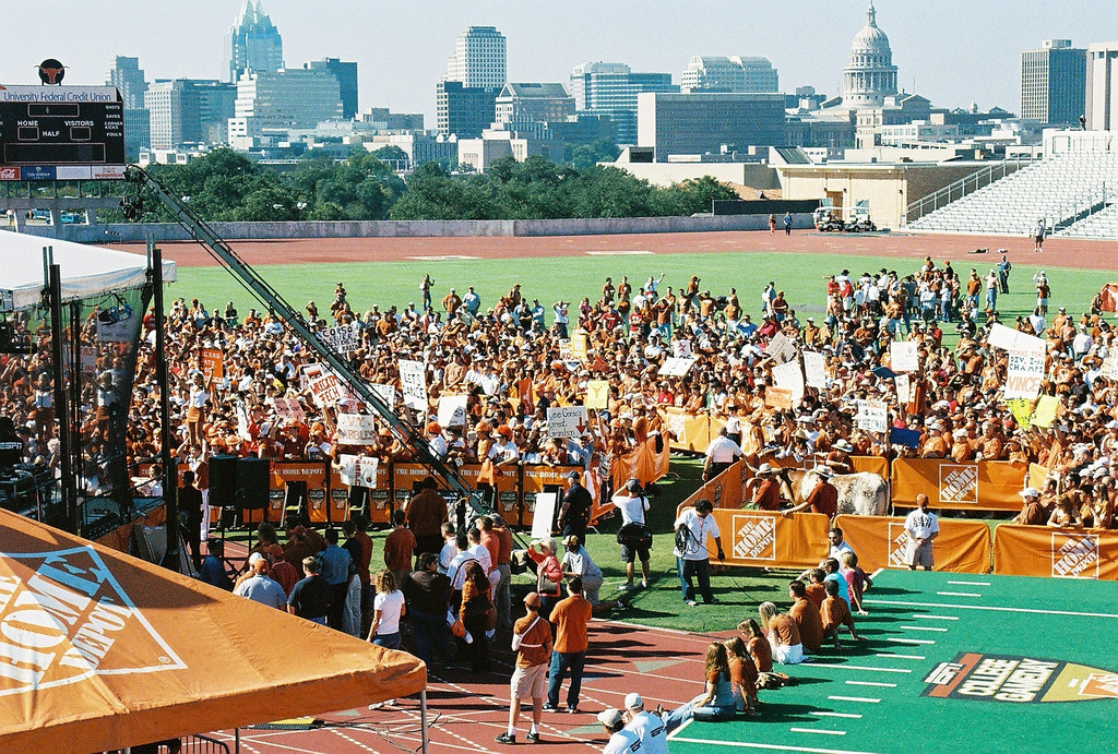 ESPN College GAMEDAY in Austin, Texas during the 2006 UT football season