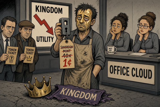 The locksmith&rsquo;s deadbolt priced like a mint, then the kingdom collapsing into a utility.