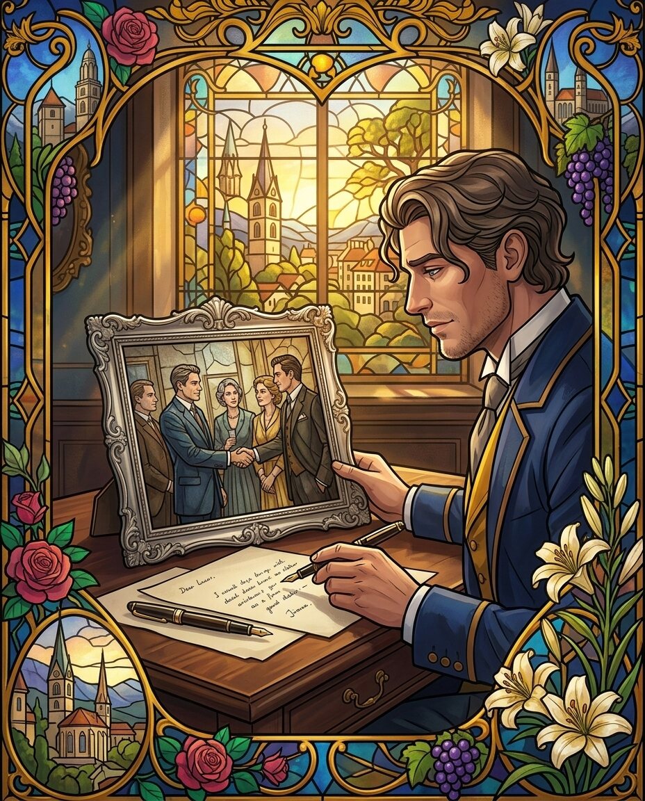 The ink from my father’s Montblanc still carries a faint scent of cedar, even after thirty years.