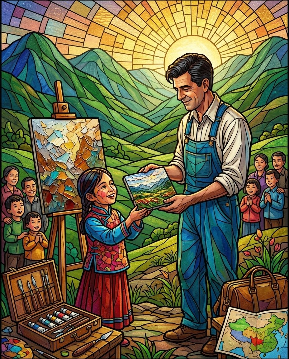 Hey buddy, there is nothing quite like the mountain air in the Sichuan countryside to remind you why we create in the first place.