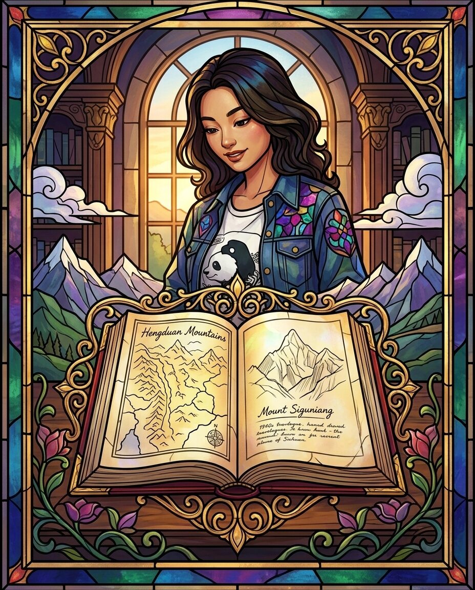 You usually see me running through spice markets with a milk tea in hand, but this morning I’m tucked away in a quiet corner of the library with a very old friend.