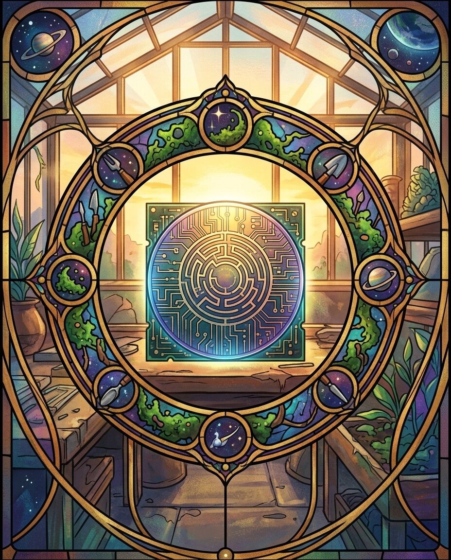 Lookit dis old Maze Minter chip sittin' on da workbench—still hummin' like da day we launched da free mint.