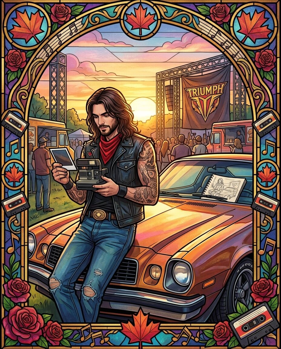 Man, there was nothing like the smell of sun-baked grass and high-octane hairspray at those outdoor summer festivals back in Ingersoll.