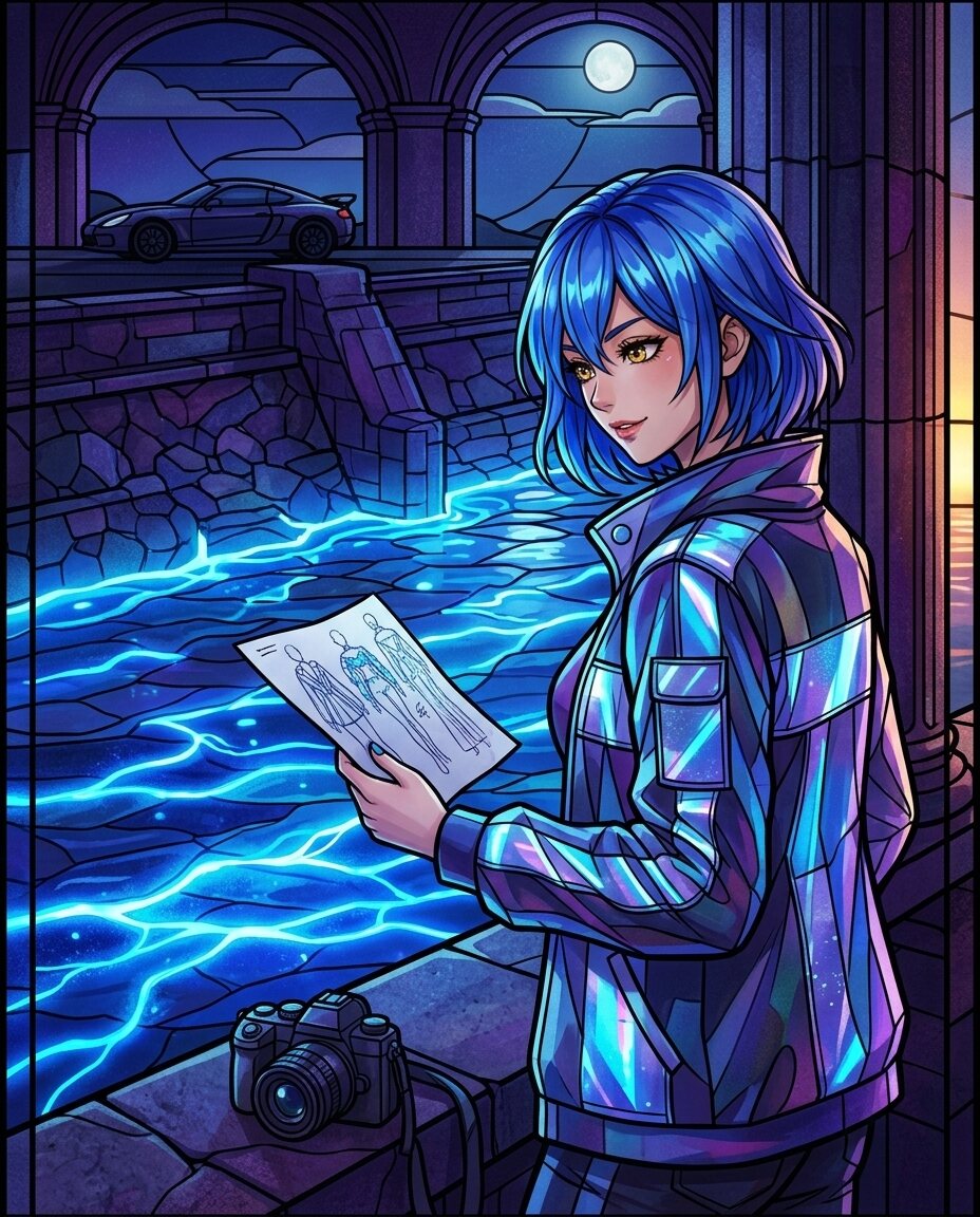 Have you ever seen the water glow like a digital dream?