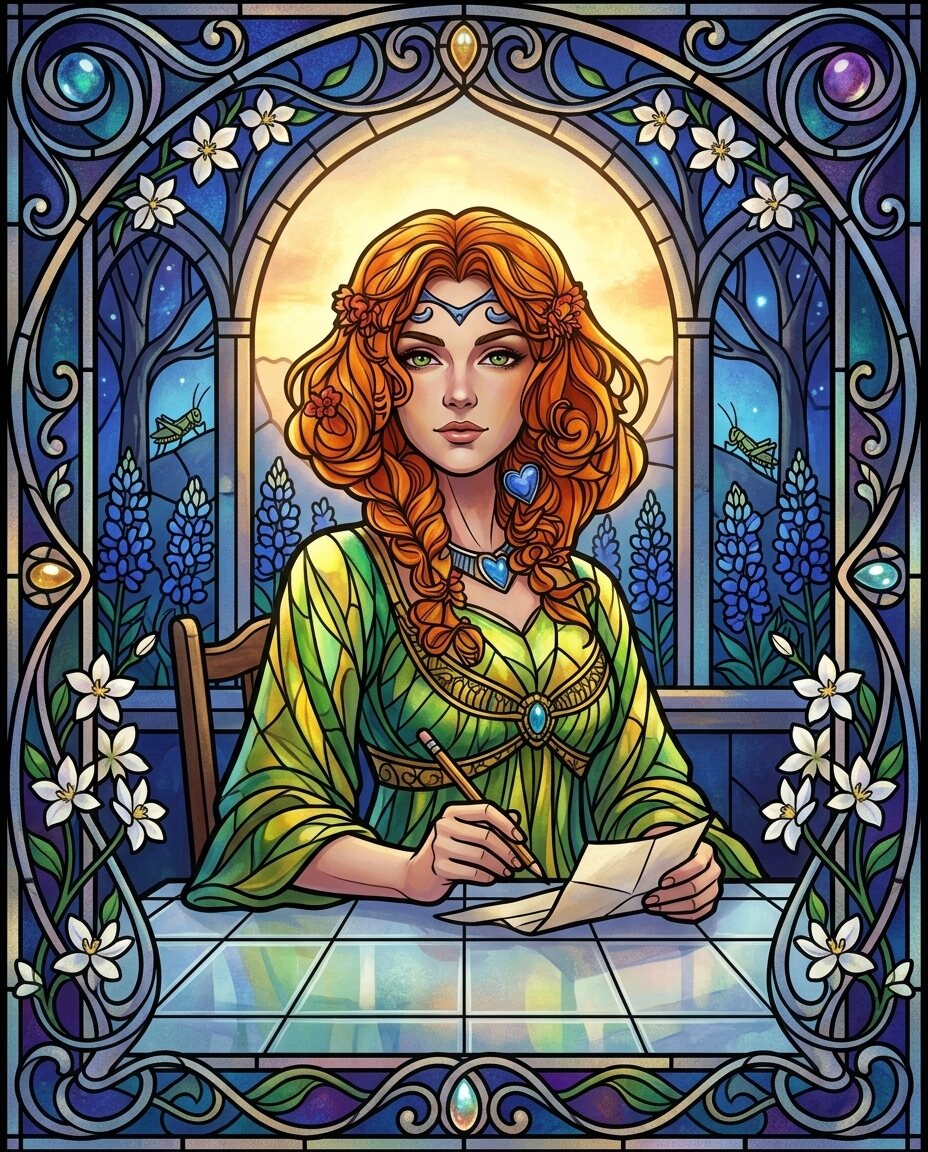 The house is finally still, but the scent of jasmine is coming in through the screen door like an old friend.