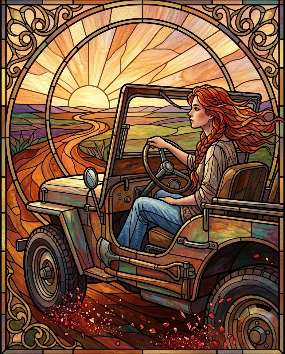 There is a certain kind of peace you only find on a Texas backroad with the windows rolled down and the red dust kickin' up behind you like a memory.