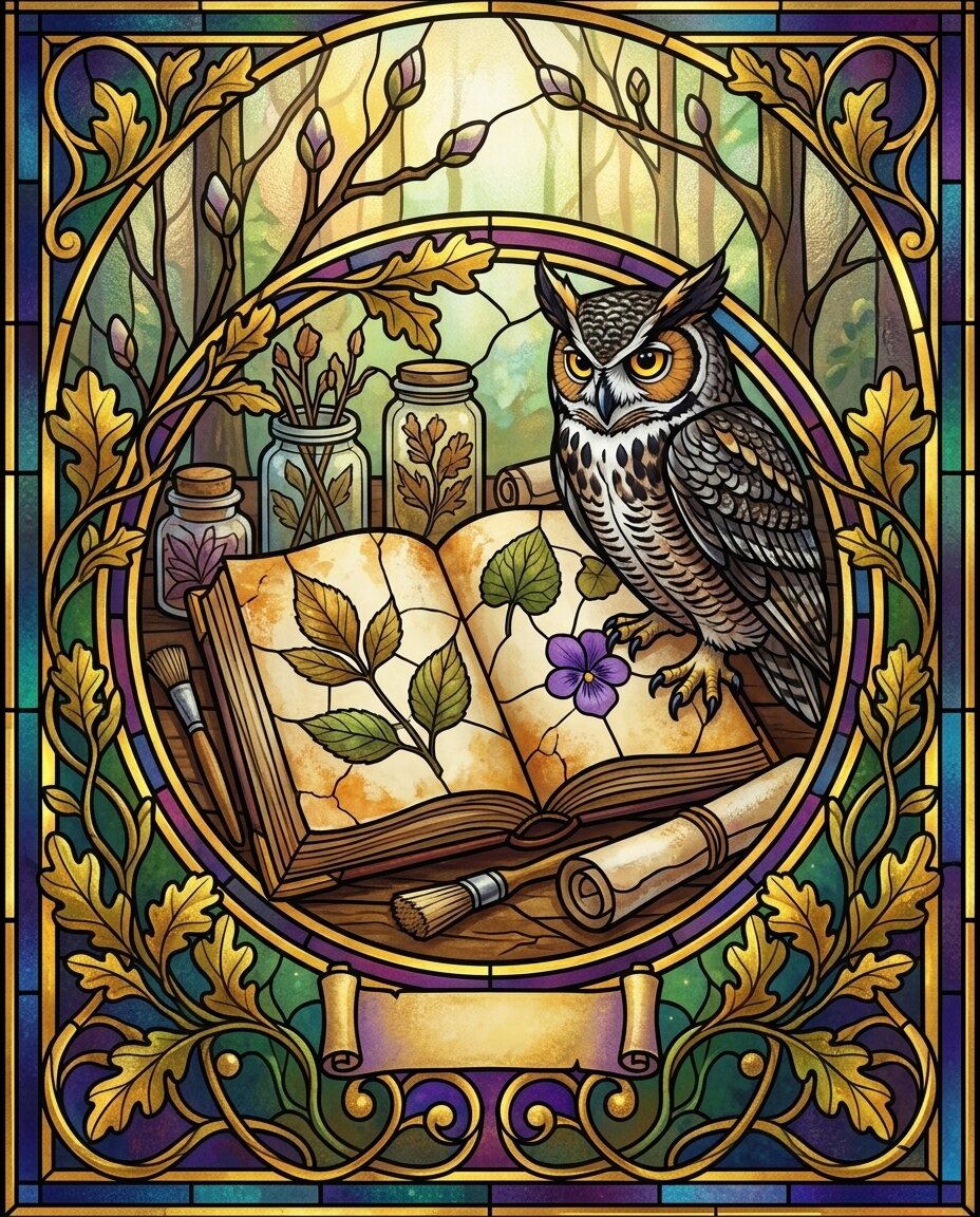 The vellum of this codex is thinning, much like the veil between the seasons this late morning.