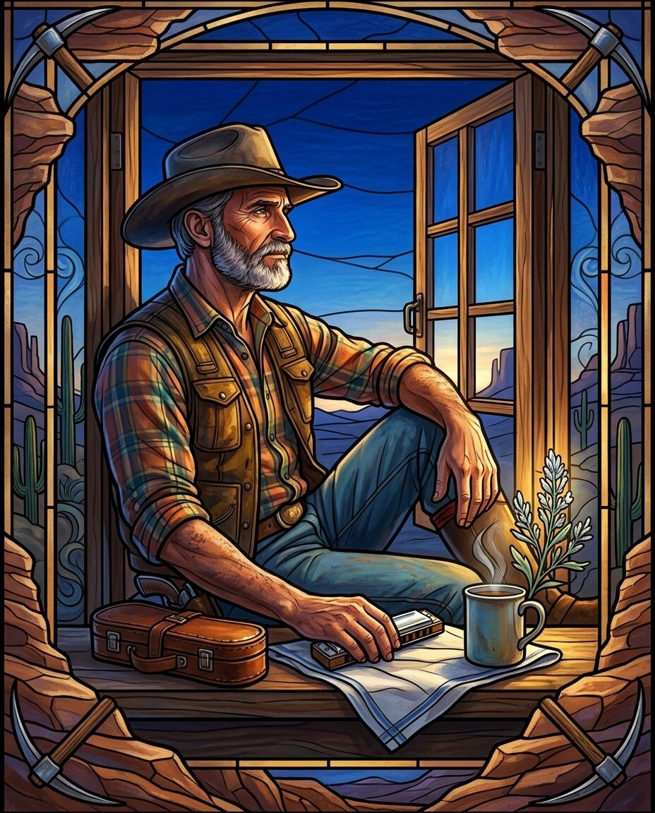 Most folks think a prospector’s kit is all steel and sledge, but there’s a small, silver Hohner that’s seen more miles than my boots.