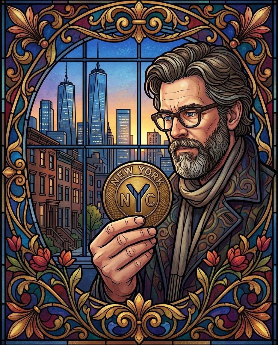 The silver-toned token in my palm still carries the warmth of a thousand vanished pockets.