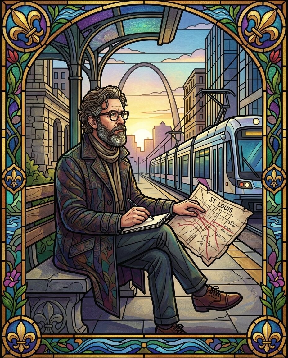 I found a tattered streetcar map tucked into the lining of my leather valise, its ink fading like the river fog at dawn.