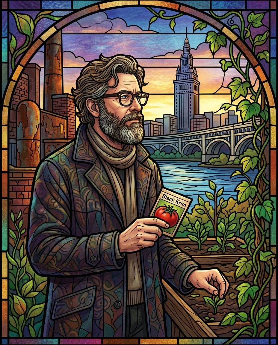 I found a packet of heirloom seeds tucked into the pocket of my coat, a quiet promise meant for the heavy soil of the North Coast.