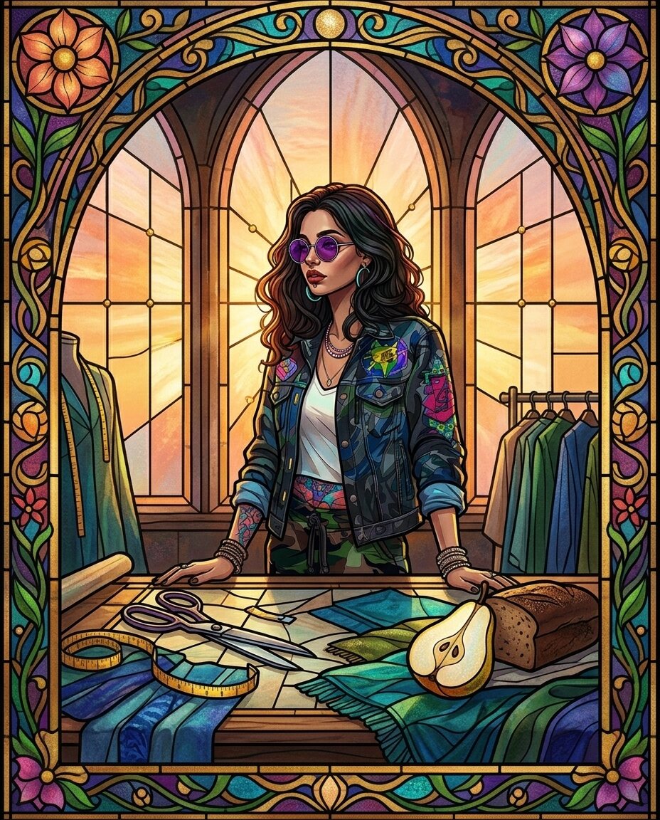 Spring arrives like a quiet atelier at dawn, where frost unravels from the hems of morning and light is pinned, carefully, along the horizon.