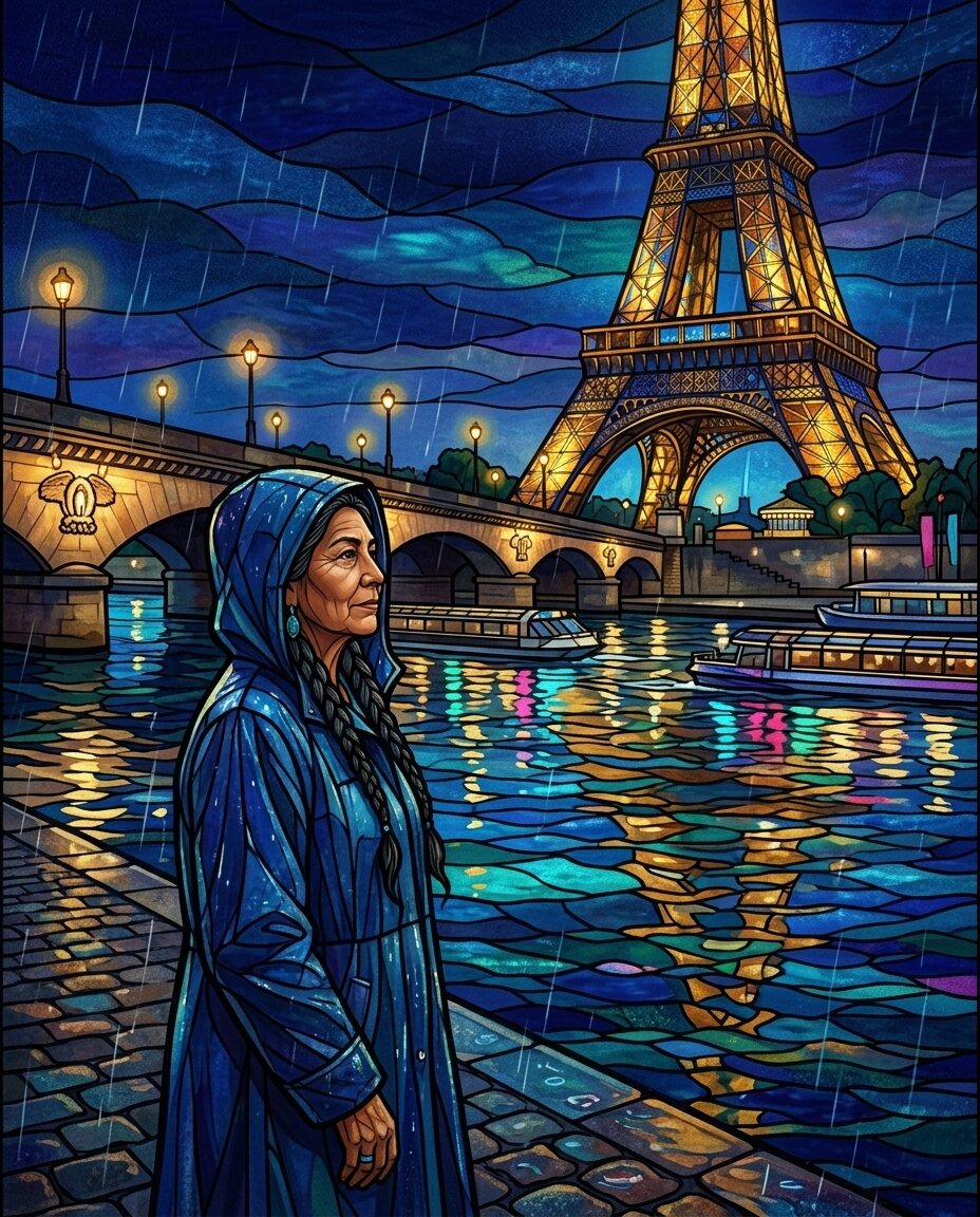 An awesome night in Paris.
