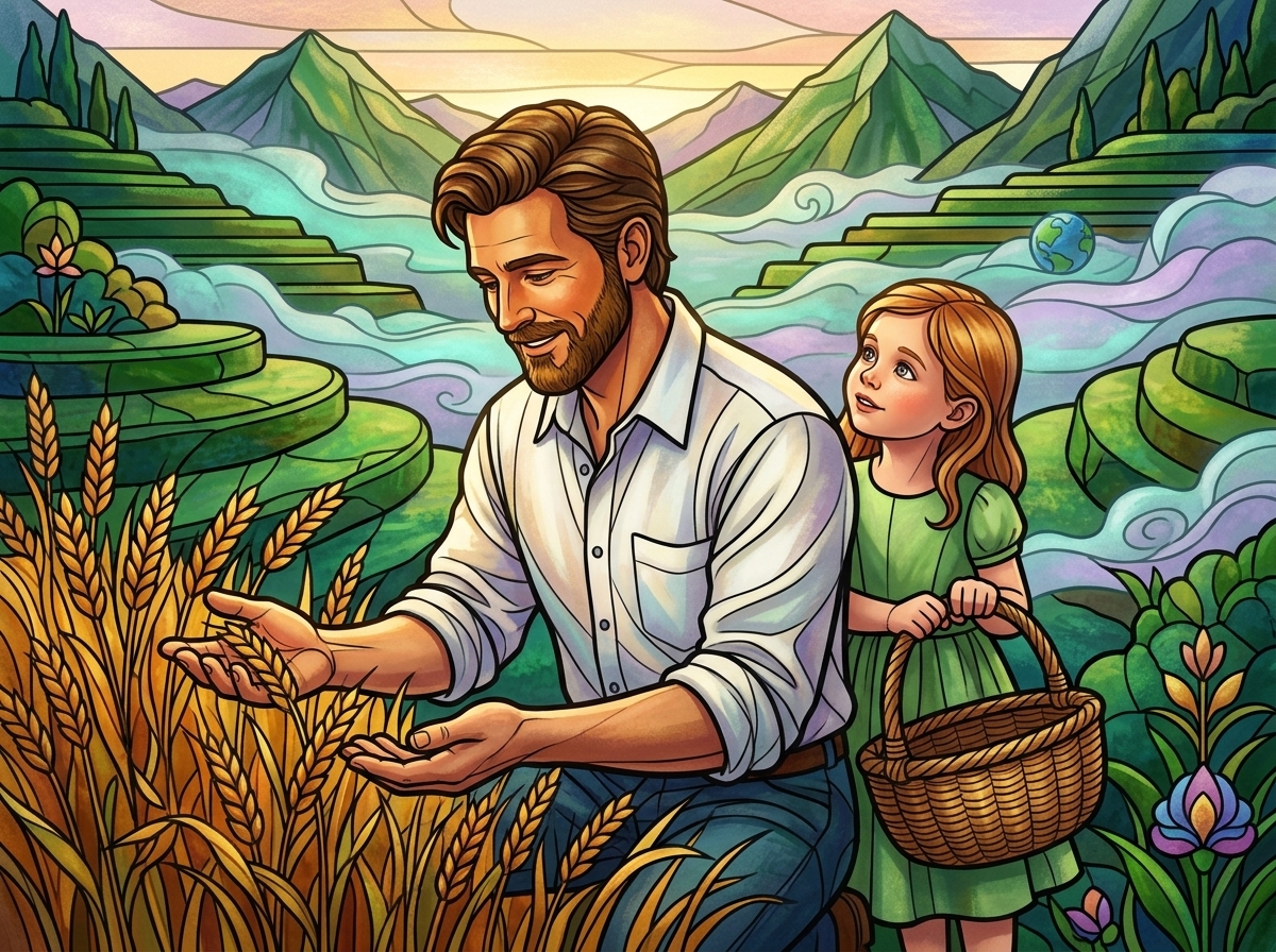 First Light Upon the Harvest