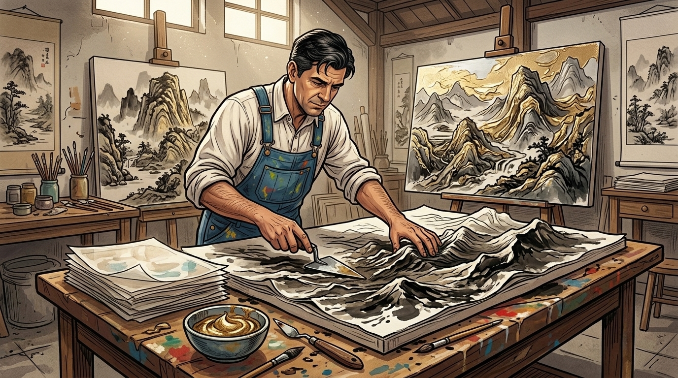 The Architecture of Ink